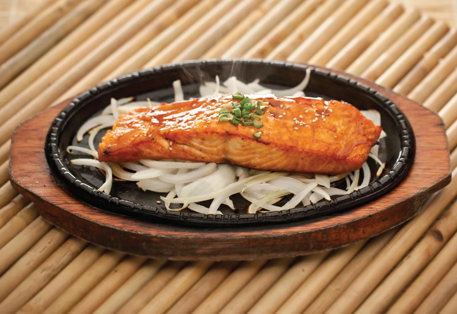 Grilled Salmon Steak